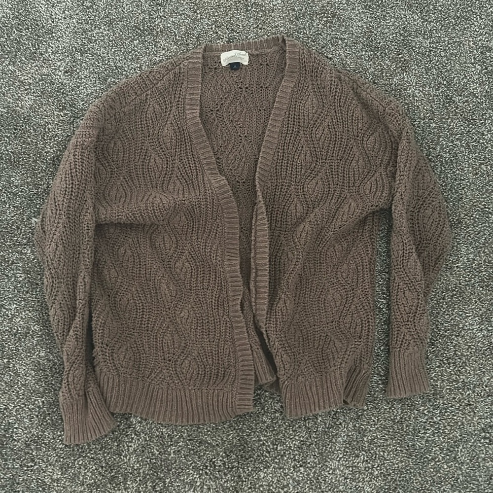 Brown sweater